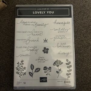 Stampin Up Lovely You stamp set